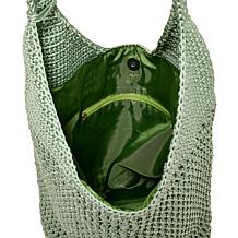 Wildflower Performance Crochet Bucket Boho Hobo Handbag