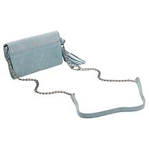 Wildflower Suede Organizer Phone Crossbody