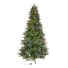 Winter Lane 8.5' Pre-Lit Majestic Fir Artificial Christmas Tree