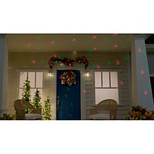 Winter Lane Color Changing Night Stars Laser Projector