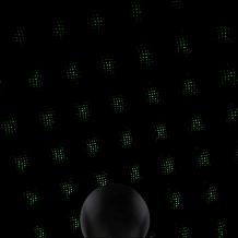 Winter Lane Color Changing Night Stars Laser Projector