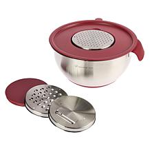 Wolfgang Puck 11-piece Stainless Steel Mixing Bowl Set with Lids