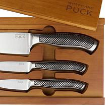 Wolfgang Puck 3 Forged Knives and Prep Board Cutlery Set