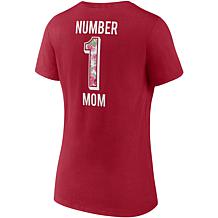 Women's Fanatics Red Tampa Bay Buccaneers Team Mother's Day V-Neck ...