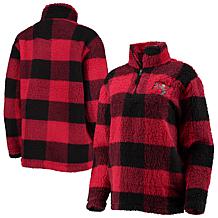 Women's G-III 4Her by Carl Banks Red Tampa Bay Buccaneers Sherpa Pl...