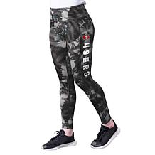 Women's MSX by Michael Strahan Black San Francisco 49ers Aubrey Tie...
