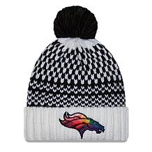 Youth New Era Black Miami Dolphins 2023 NFL Crucial Catch Cuffed Knit Hat