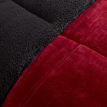 Woolrich Alton 4-pc Red/Black Plush to Sherpa Full/Queen Comforter Set