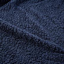 Woolrich Burlington Berber Navy Blanket - Full/Queen