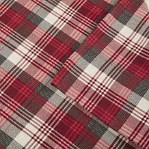 Woolrich Cotton Flannel Red Sheet Set - Cal King