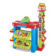 World Tech Toys Super Market Cash Register and Scanner Playset