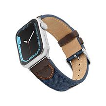 Wrangler Denim & Leather Band for Apple Watch
