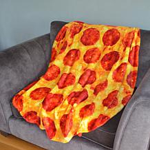 Wrap a Roni Pizza Blanket & Pillow Set 59" Diameter