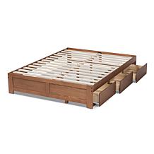 Wren 3-Drawer Queen Size Platform Storage Bed Frame