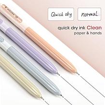 Writech Multicolor and Black Gel Pen Bundle - 0161