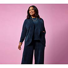 Wynne Layers Chenille Tank and Cardigan Set