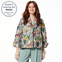 WynneCollection All-Occasion Jacquard Topper