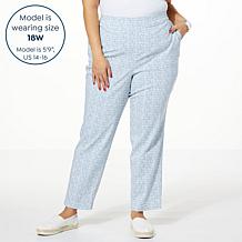 WynneCollection Flatter Fit Ankle Pant