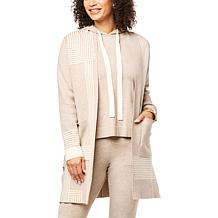 WynneCollection SoftKNIT Patterned Double Knit Topper