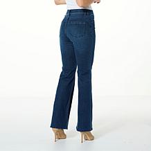 WynneDenim Performance Stretch Seamed Soft Flare Leg Jean