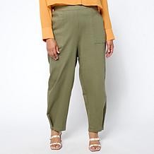 WynneDenim Washed Twill Pant