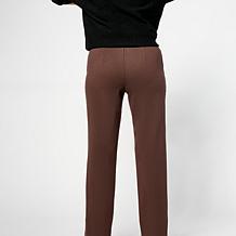 WynneLayers 360 Stretch Narrow Leg Pant with Front Slits