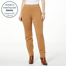 WynneLayers 360stretch Narrow Pant with Back Seam Detail