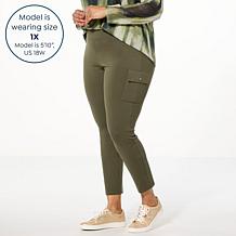 WynneLayers 360stretch Ponte Cargo Legging