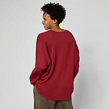 WynneLayers Cloud Knit V-Neck Top