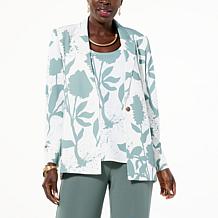 WynneLayers Drapey Twill Blazer