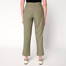 WynneLayers Essential Crepe Knit Narrow Leg Ankle Pant