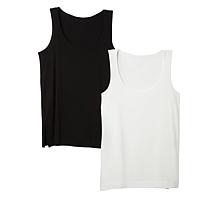 WynneLayers Essentials 2-pack Scoop-Neck Layering Tanks