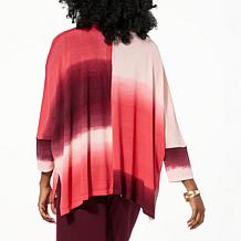 WynneLayers Printed Sweater Knit Cardigan