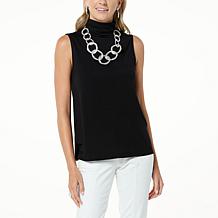 WynneLayers SoftKNIT Sleeveless Cowl Neck Sweater - 20642953 | HSN