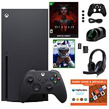 Xbox Series X Console with Avatar Game, Accesso ries & Voucher