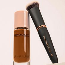 Youngblood Cosmetics BeyondBlur Skin Perfecting Foundation with Brush