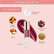 Youngblood Everglow Lip Oil with Bag Charm