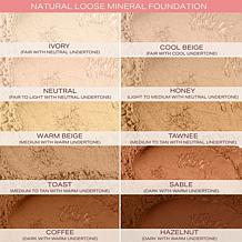 Youngblood
Loose Mineral Foundation & Brush Set