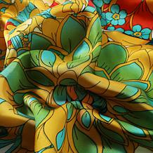 Youzey The Capri Satin Faux Silk Scarf