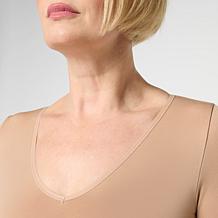 Yummie Willow V-Neck 3/4 Sleeve Shaping Tee