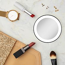 Zadro LED Surround Light Mini-Spot Mirror with 10X Magnification