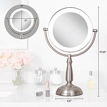 Zadro LED Touch Smart Dimmer Vanity Mirror with 10X/1X Magnification