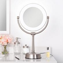 Zadro Lexington Sunlight LED Lighted Vanity Mirror with 10X/1X Mag.