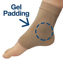 ZenToes 2-pack Ankle Bone Protection Socks with Gel Pads