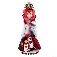 17.5-Inch Hollywood Queen of Hearts Nutcracker