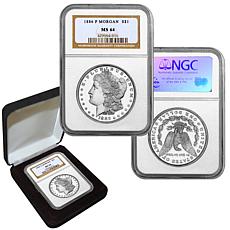 1886 MS64 NGC P-Mint Morgan Silver Dollar
