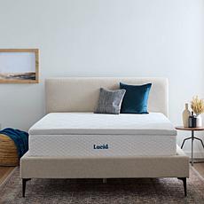 2” Lavender and Gel Memory Foam Mattress Topper, Twin