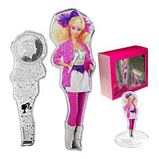 2024 LE 3,000 Barbie & The Rockers Silver $2 Coin w/Stage Diorama Box