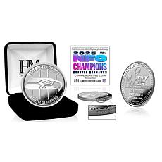 2025-26 NFL NFC Champions Silver-Plated 39mm Coin