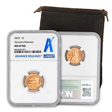 2025 MS69 NGC Advance Releases Lincoln Cent